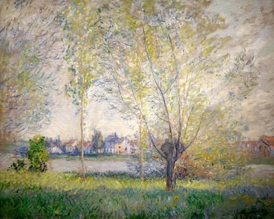 Weiden von Vétheuil von Claude Monet